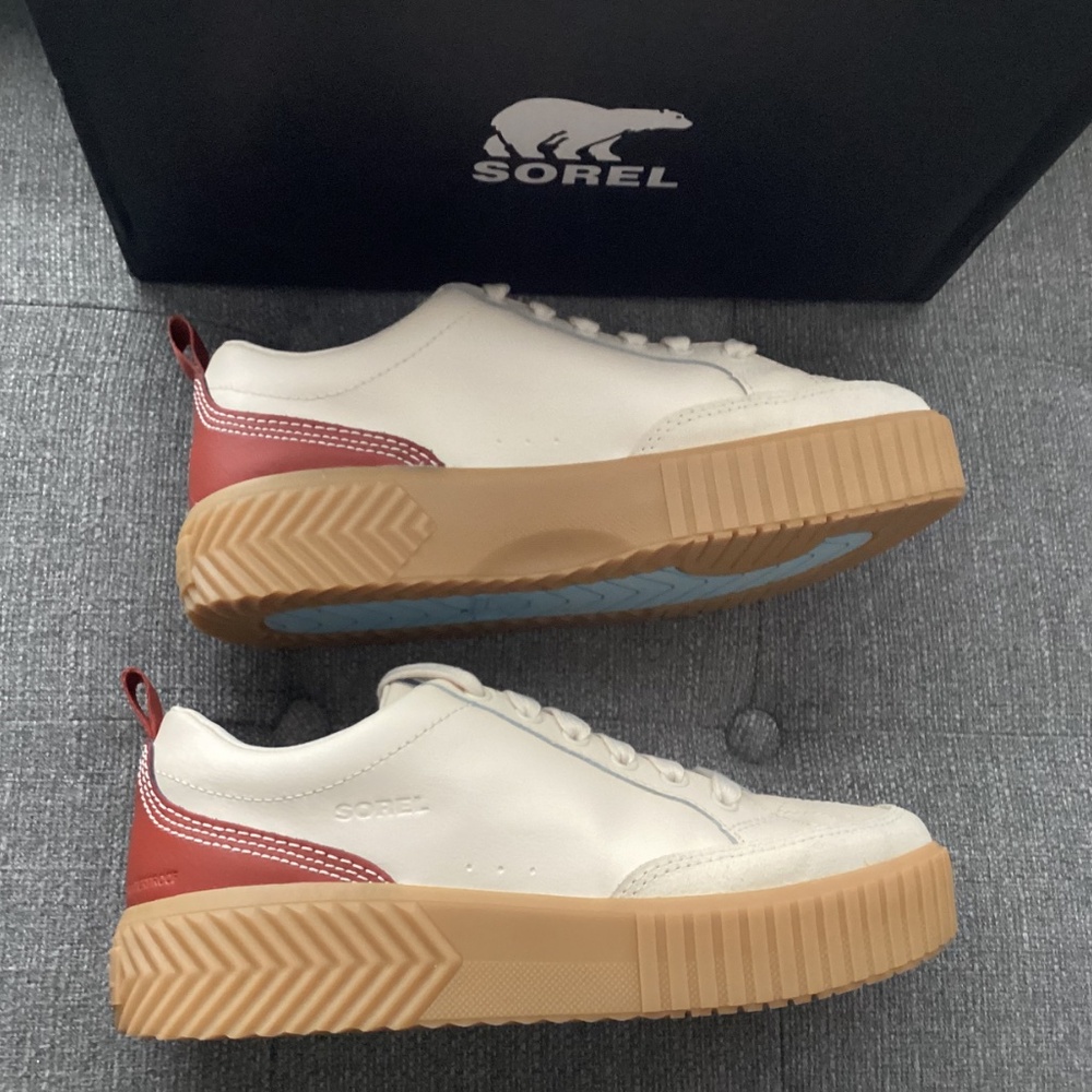 SOREL Ona Ave Waterproof Low Top Sneaker (Women) 10M - Picture 8 of 10
